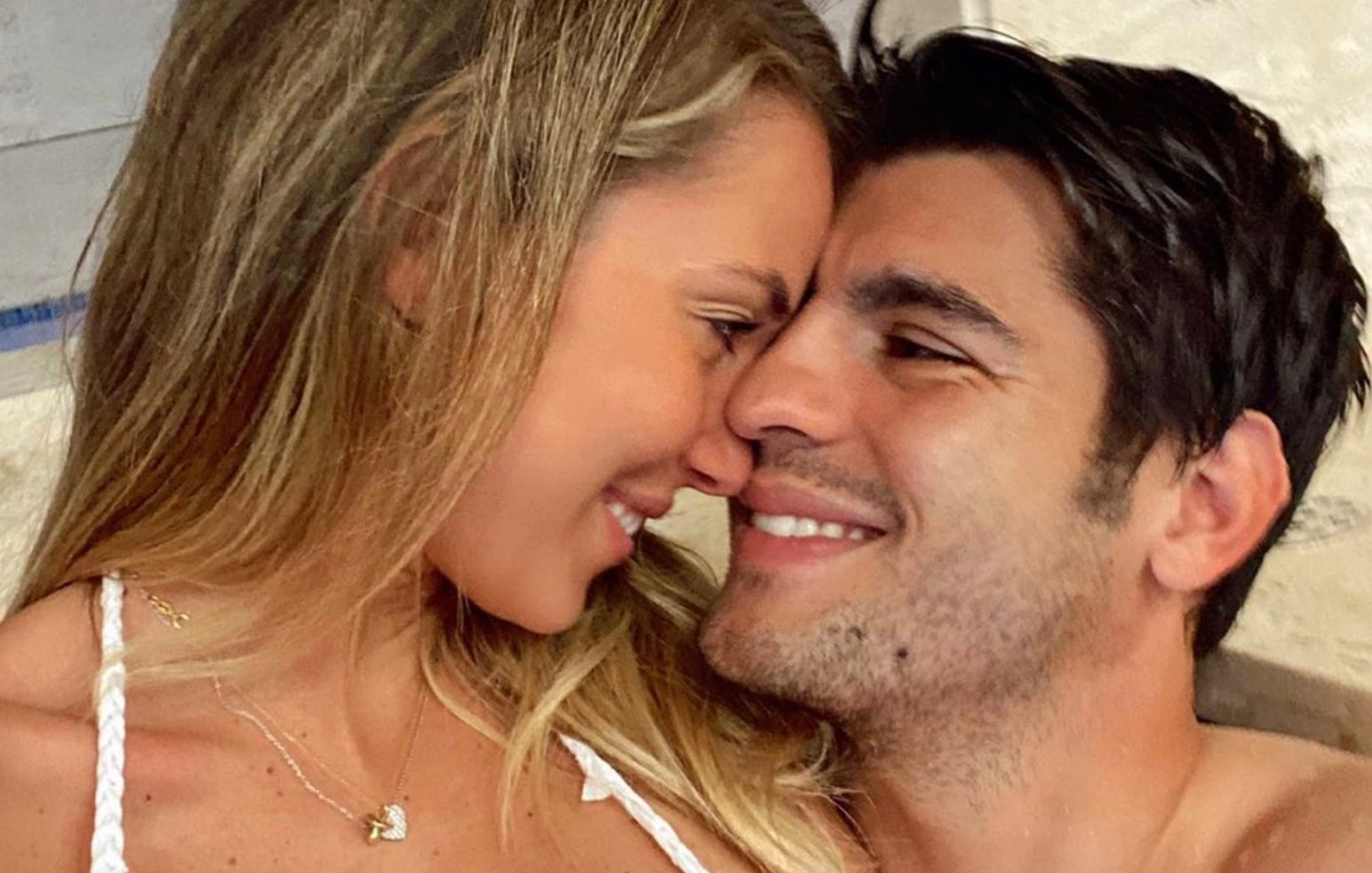 Alice Campello y Álvaro Morata, en una foto de su Instagram.