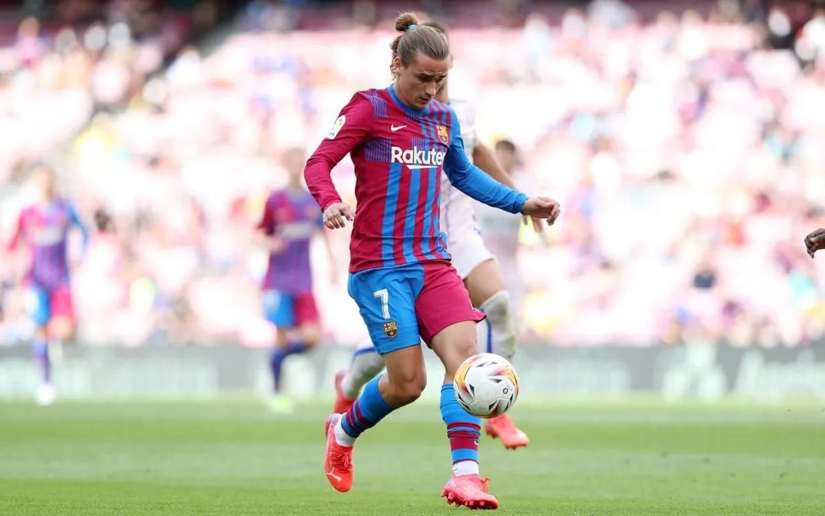  Antoine Griezmann, en un partido del Barcelona.