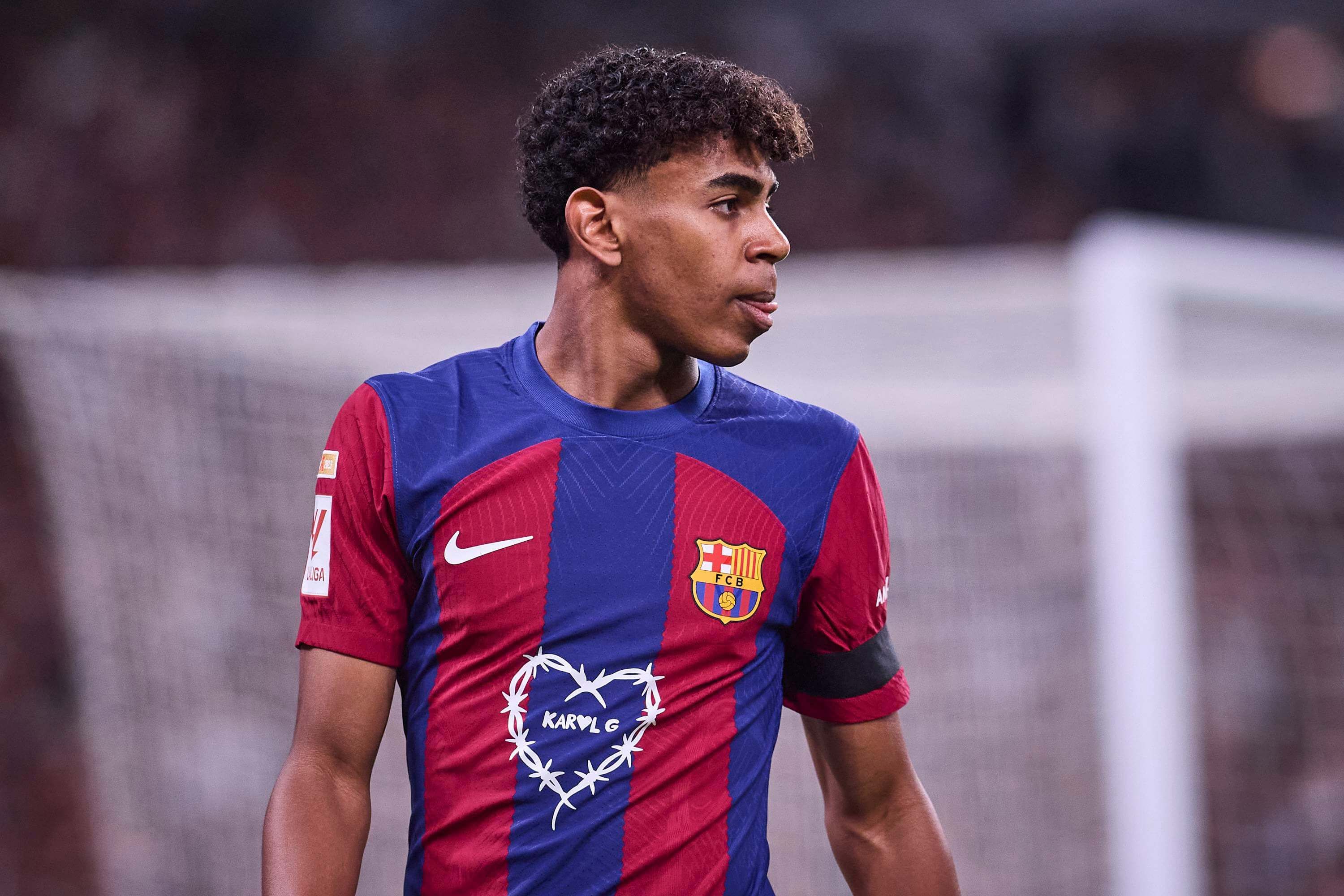  Lamine Yamal, en el Real Madrid-Barcelona.