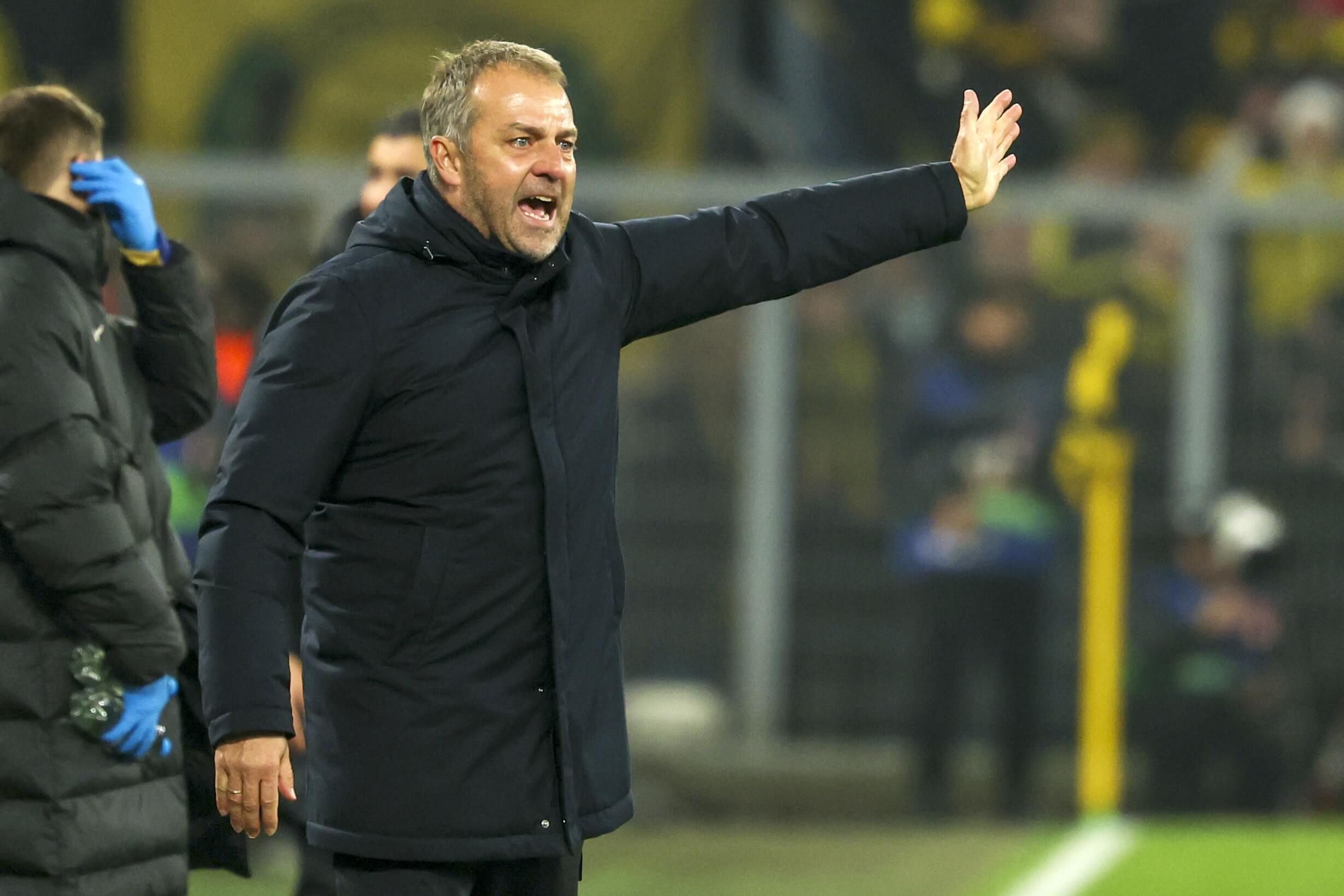  Hansi Flick, ante el Borussia Dortmund