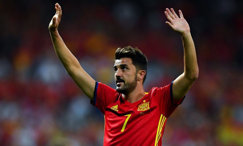  David Villa ganó el campeonato europeo como jugador del Valencia CF en 2008.