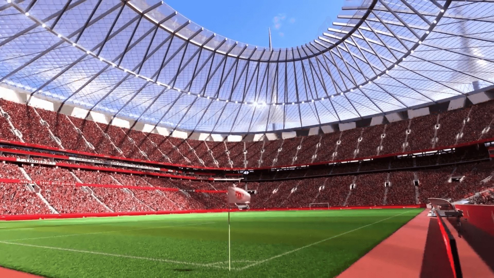  El nuevo estadio del Manchester United.