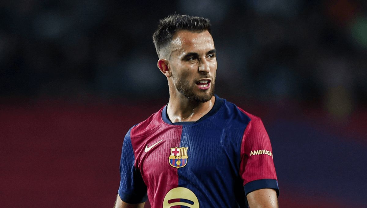  Eric García, en un partido con el Barcelona.