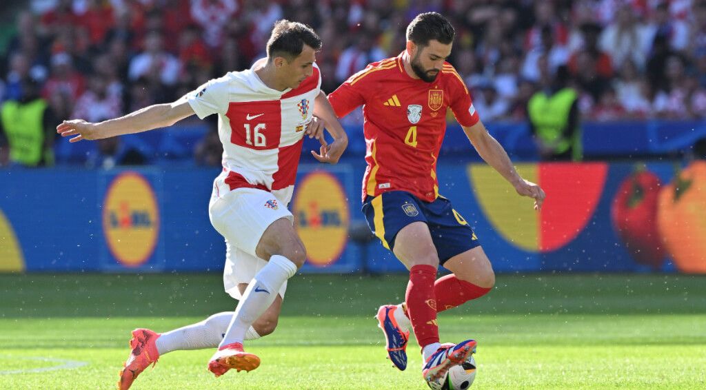 Nacho Fernández, durante el España-Croacia (foto: Cordon Press).