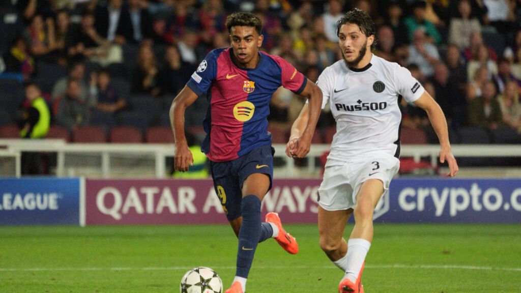  Lamine Yamal, ante el Young Boys (foto: Cordon Press).