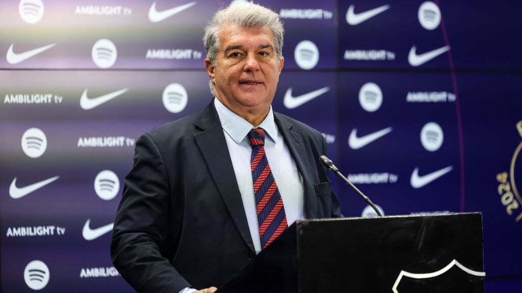  Joan Laporta en rueda de prensa (Europa Press)