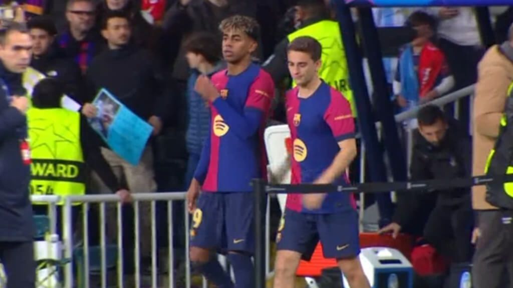  Gavi consolado por Lamine Yamal (Movistar +)