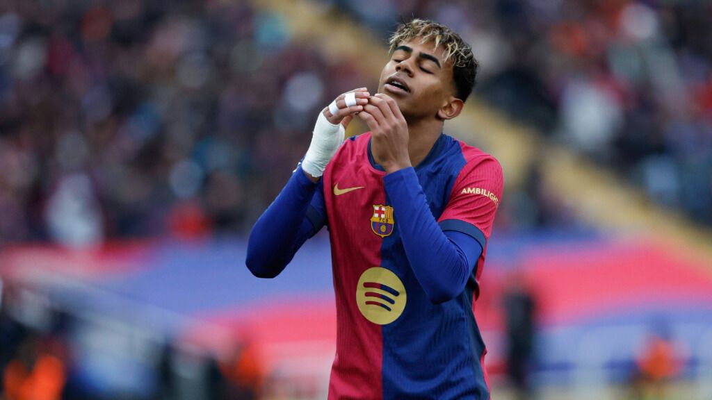 Lamine Yamal en el partido contra la Real Sociedad (Cordon Press)