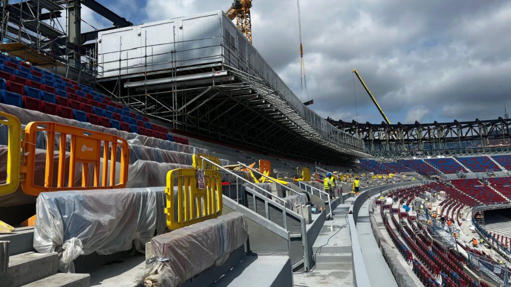  Los Palcos VIP que anunció Laporta siguen su curso (foto: FC Barcelona).