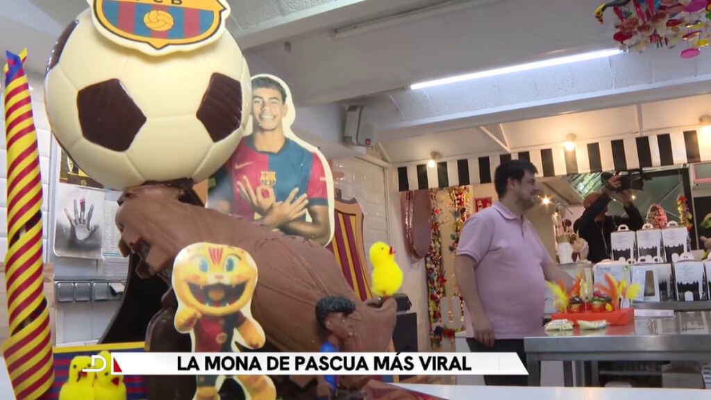  La Mona de Pascua más viral de Barcelona