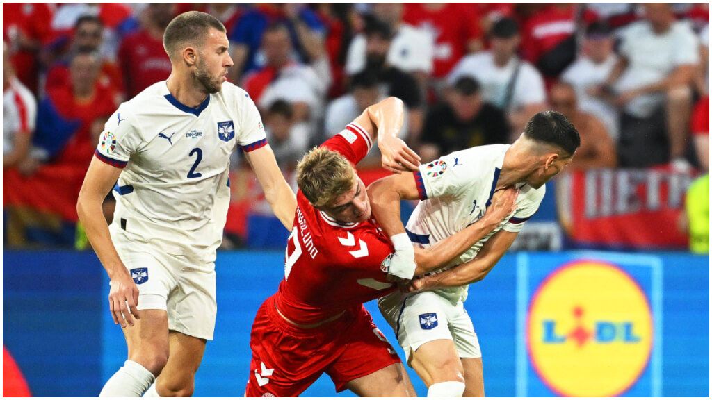  Dinamarca-Serbia en la Eurocopa 2024 de Alemania (Cordon Press)