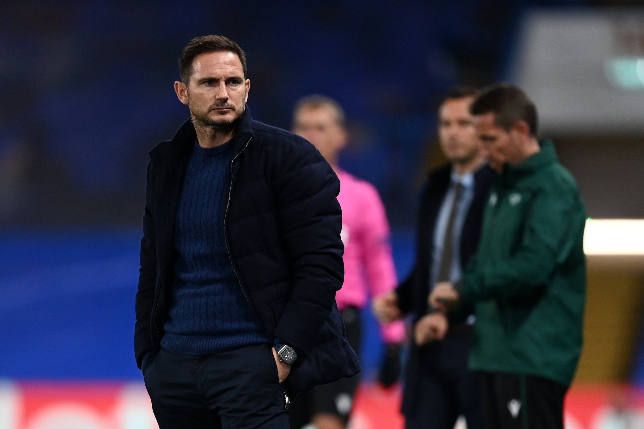 Frank Lampard, en un partido con el Chelsea. 