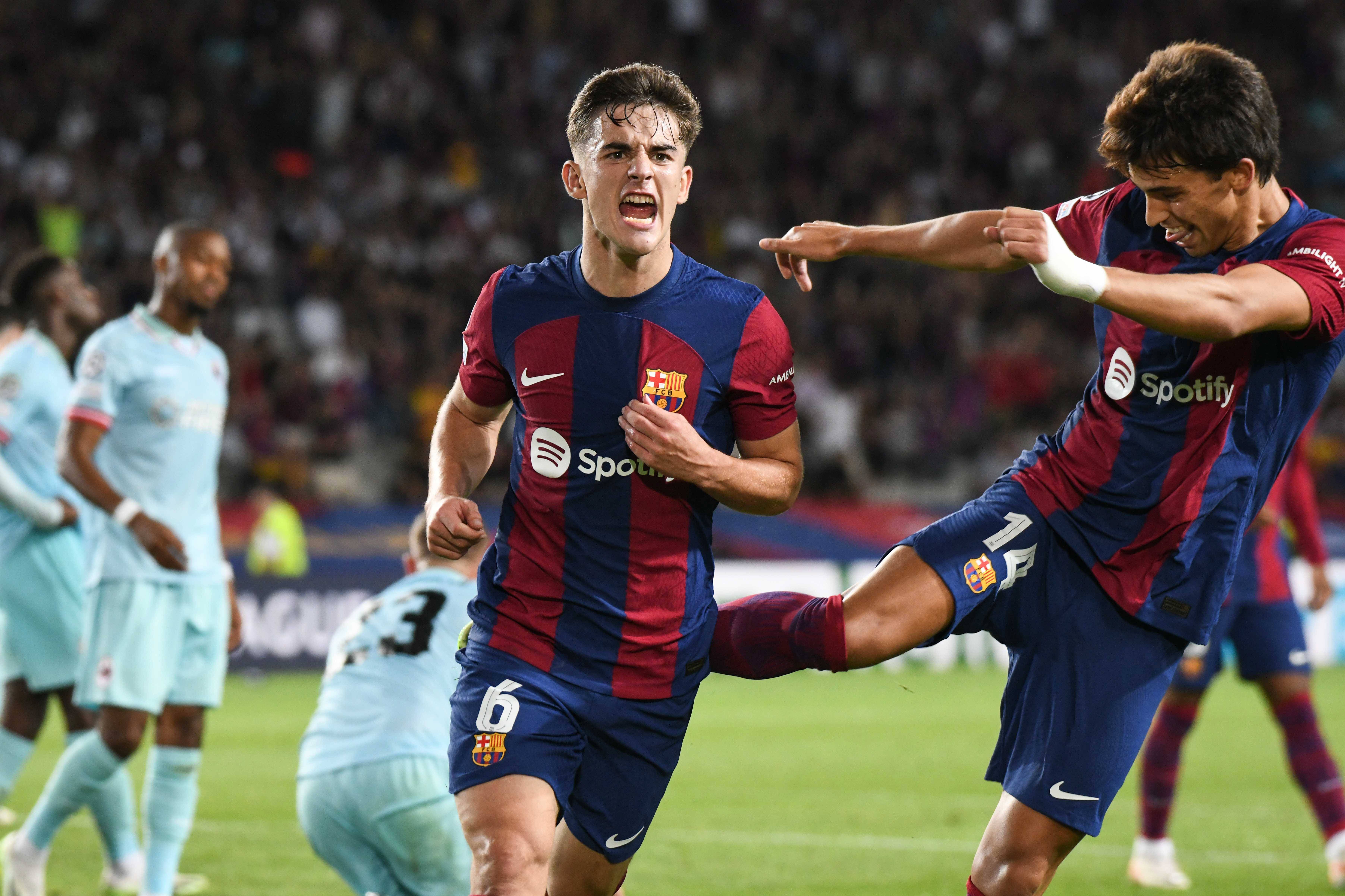  Gavi (FC Barcelona). Foto: Cordon Press.