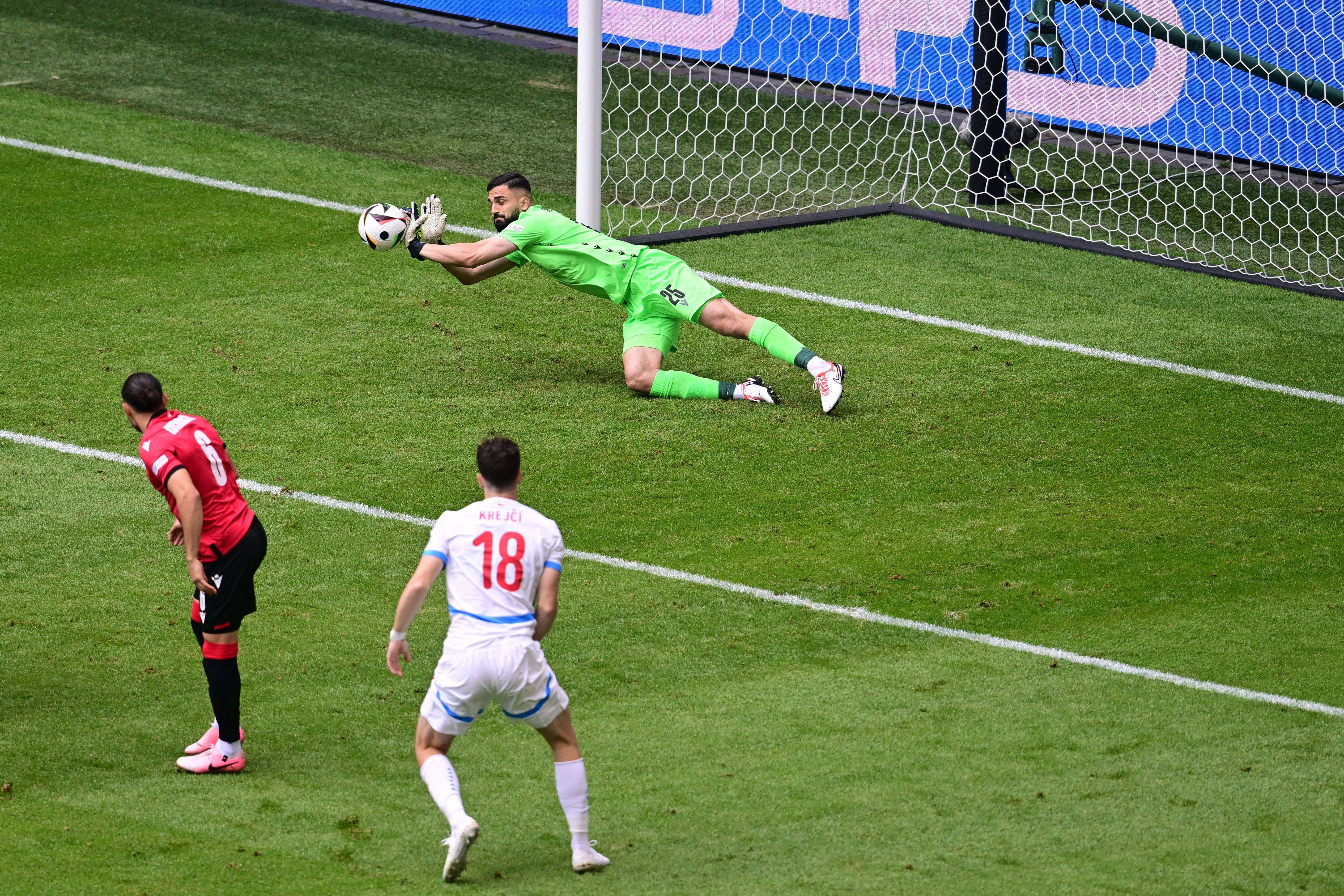  Giorgi Mamardashvili, ante República Checa.