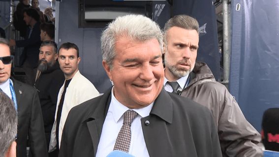  Joan Laporta, presente en el Conde de Godó