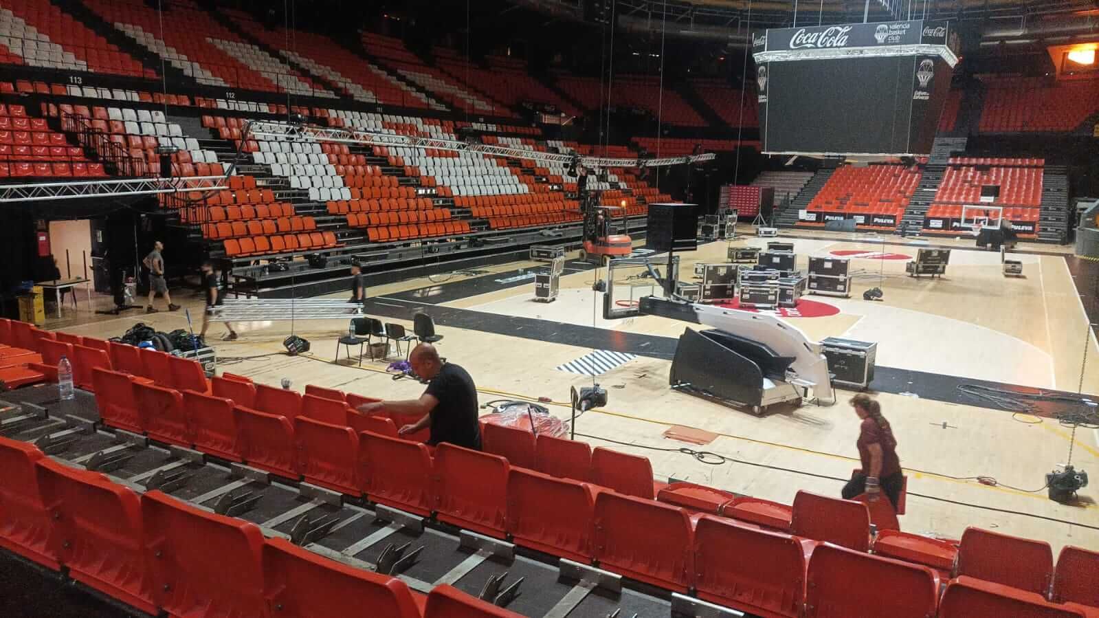  La Fuente de San Luis tendrá pantallas gigantes