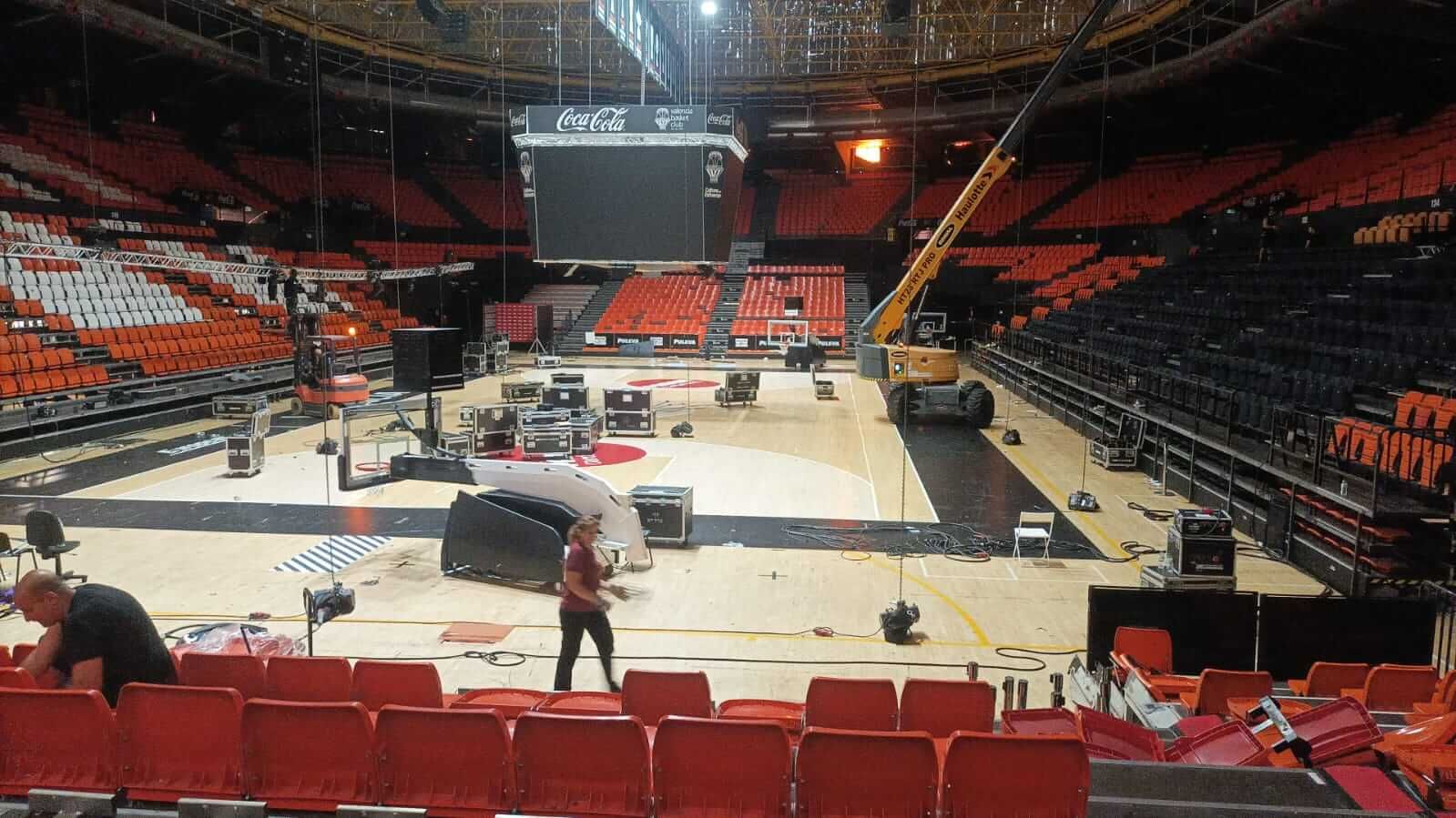  La Fuente de San Luis tendrá pantallas gigantes