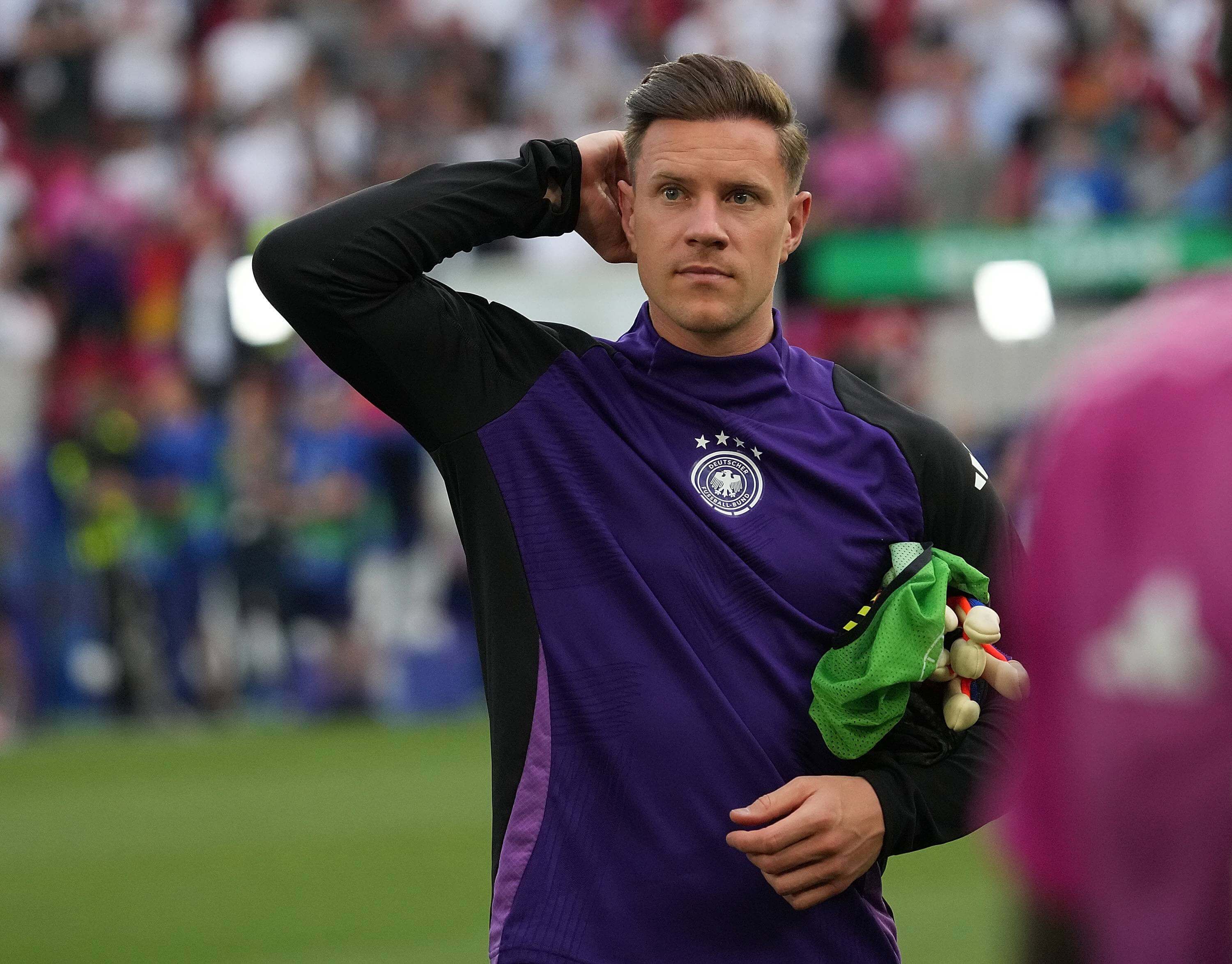Marc André ter Stegen, durante la Eurocopa de Alemania.