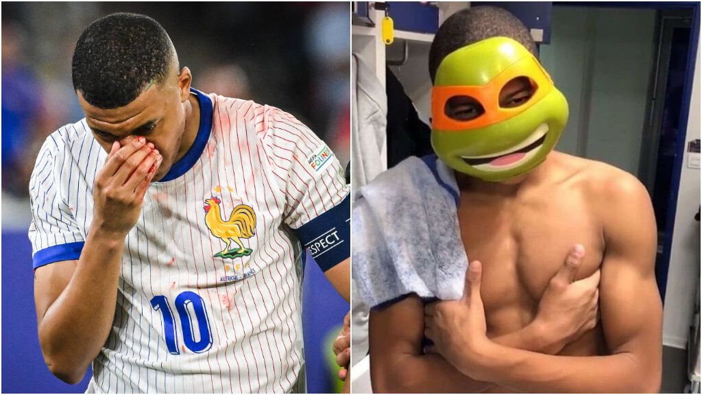  El tweet de Mbappé se llena de tortugas ninja (Fuente: Cordon Press)