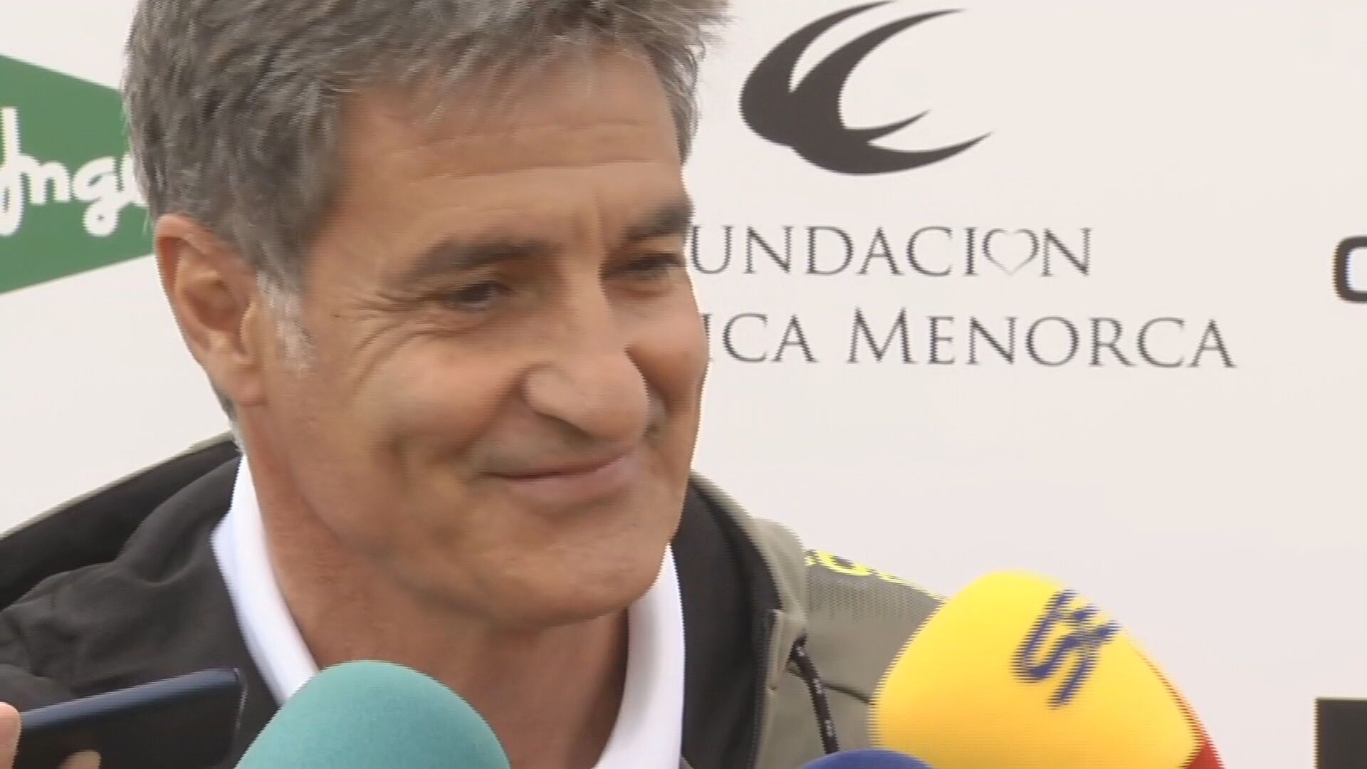  Míchel González fue sancionado económicamente por su gesto.