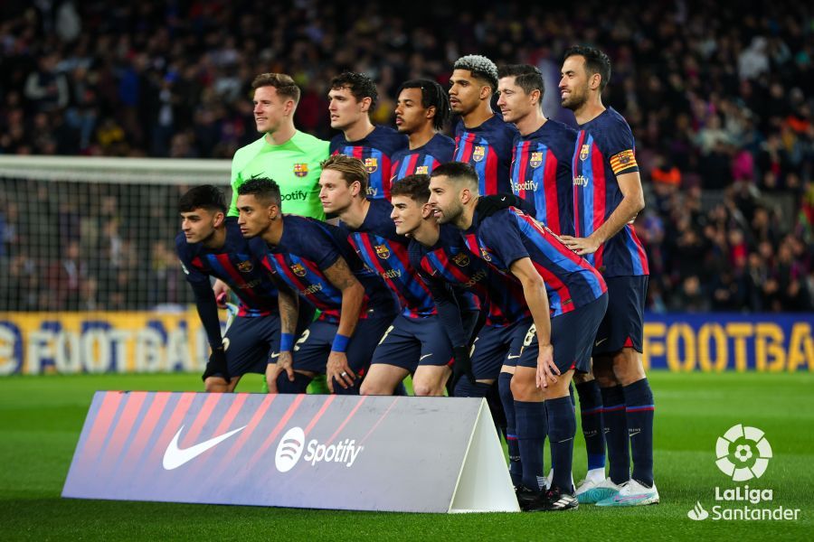  Once titular de Xavi para el Barcelona-Sevilla.