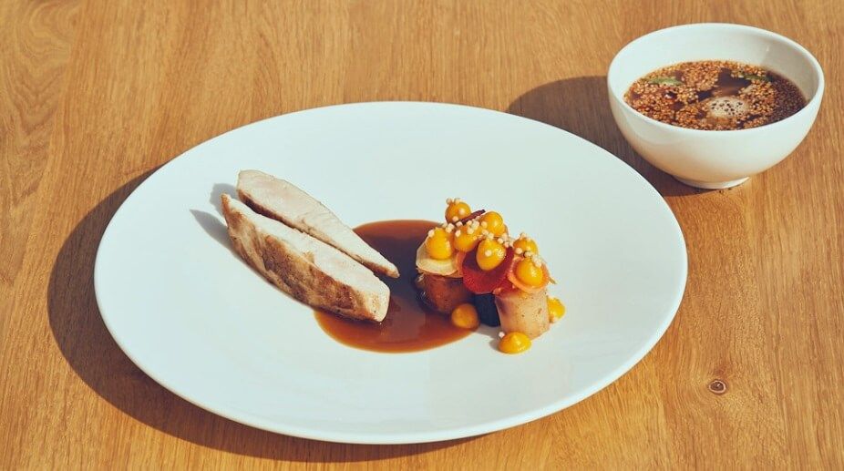 Uno de los platos de Die Burg.