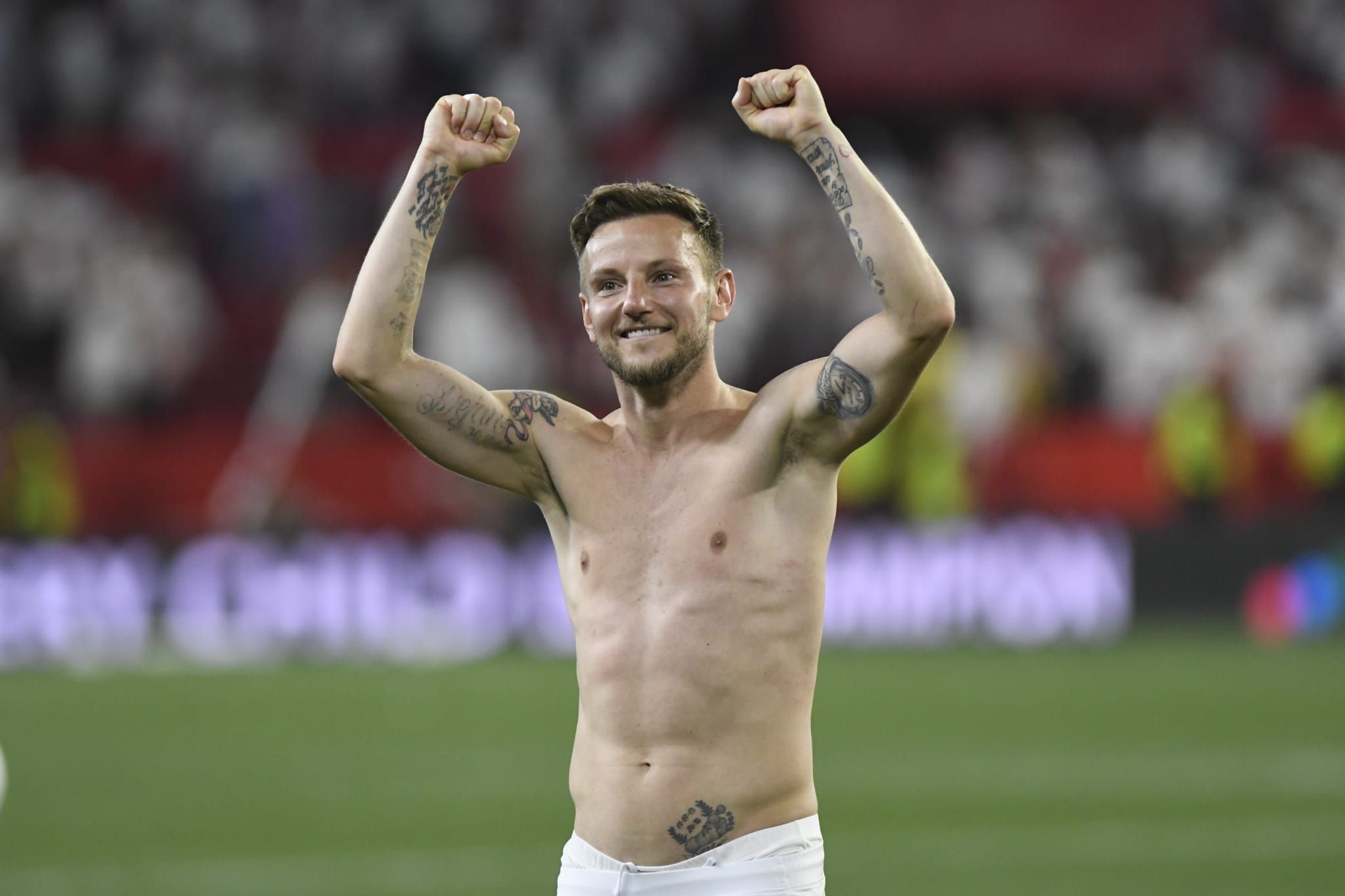 Rakitic, tras el Sevilla-Manchester United.