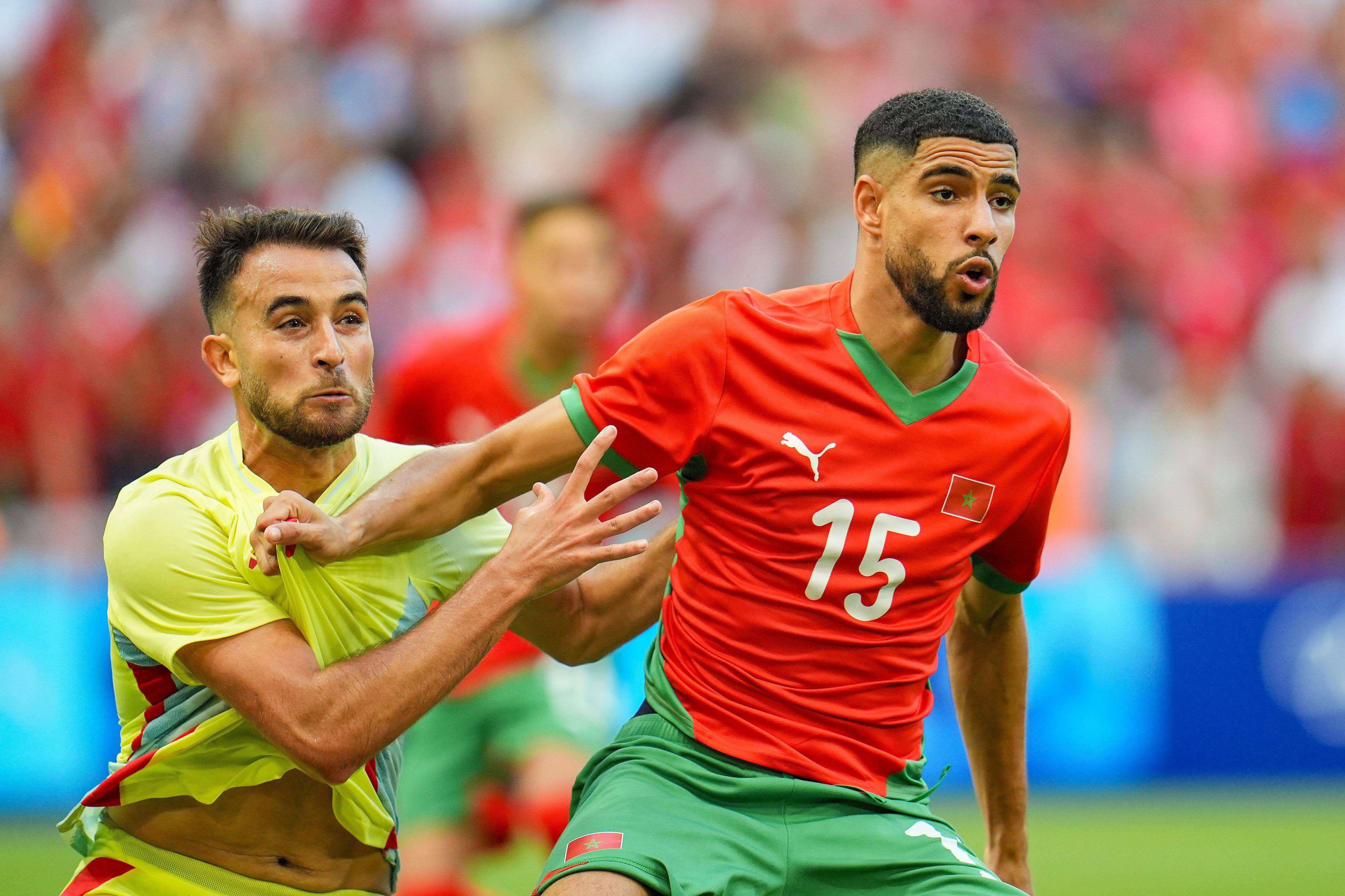  Eric García, durante los Juegos Olímpicos.