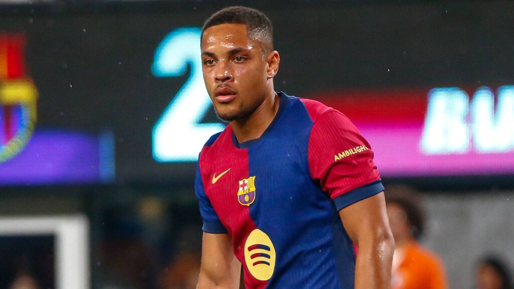  Vitor Roque, en un partido de pretemporada con el FC Barcelona (Cordon Press)