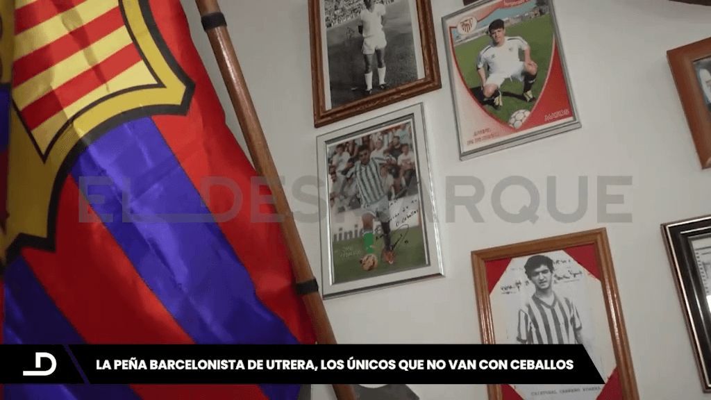 Dani Ceballos en la Peña Barcelonista de Utrera (ElDesmarque)