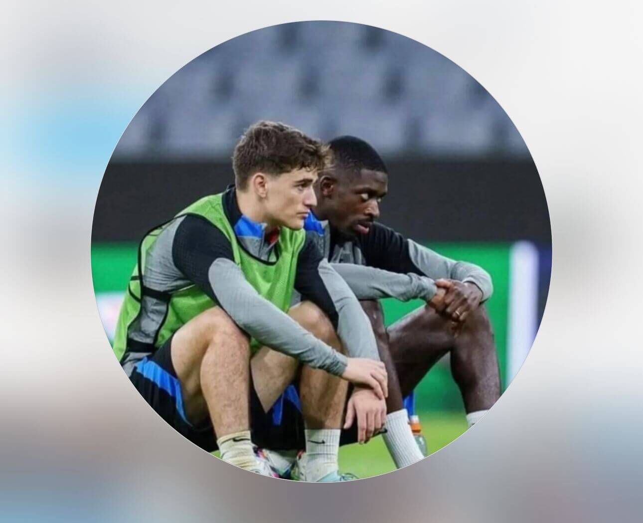  La foto de perfil de Dembélé en su Instagram