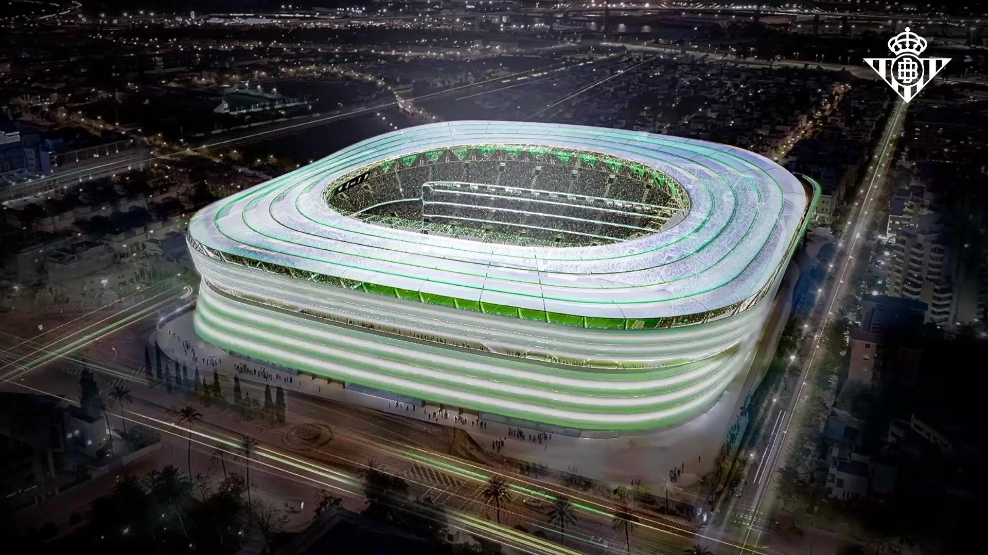 Imagen del nuevo Benito Villamarín.