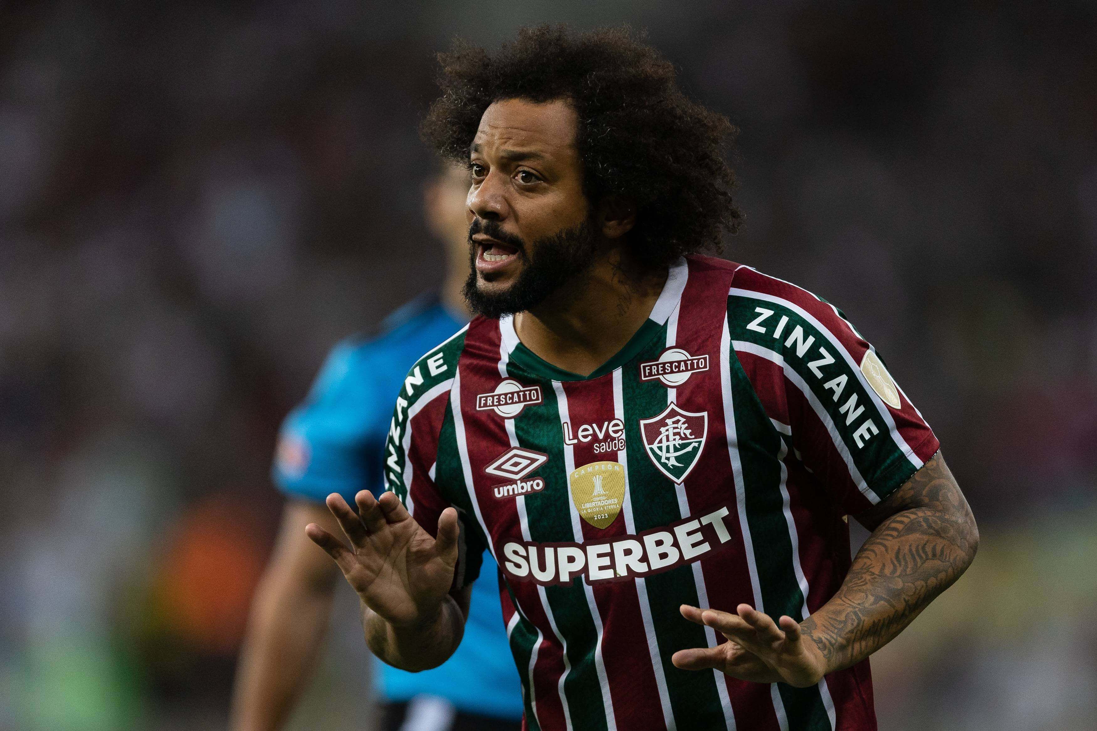  Marcelo, durante un partido con Fluminense.