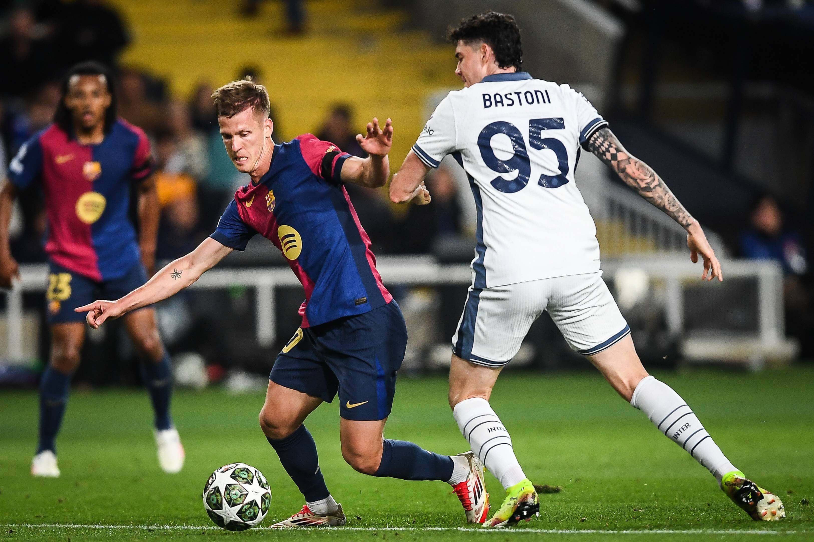  Dani Olmo contra el Inter de Milan (Cordon Press)