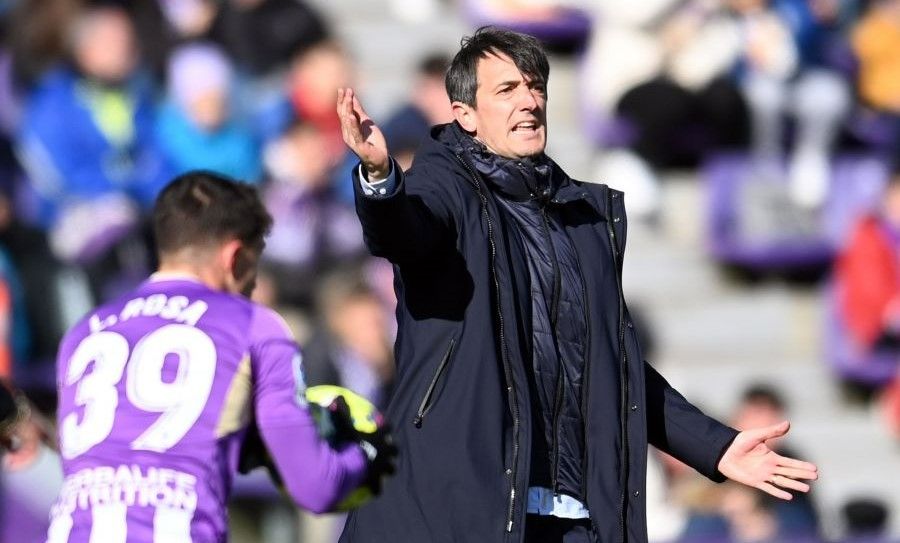 Pacheta, en el Real Valladolid - Valencia (Foto: LaLiga).