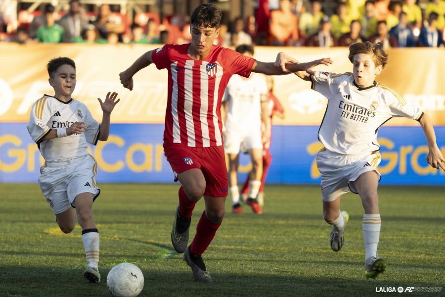  Imagen del Real Madrid-Atlético de Madrid.