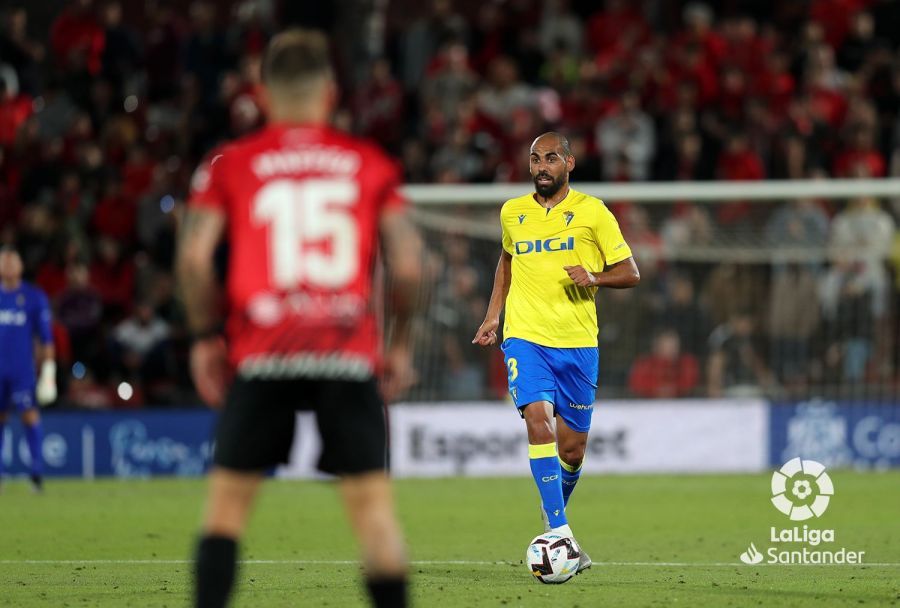 Fali, en el Mallorca - Cádiz (Foto: LaLiga).