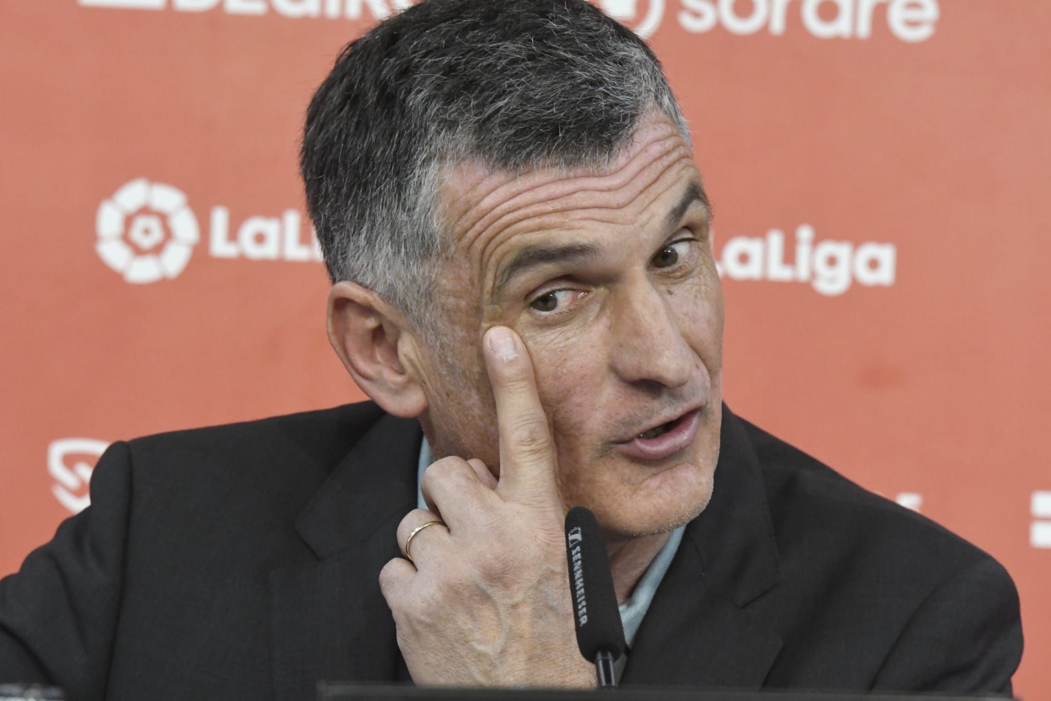  José Luis Mendilibar, entrenador del Sevilla FC (foto: Kiko Hurtado).