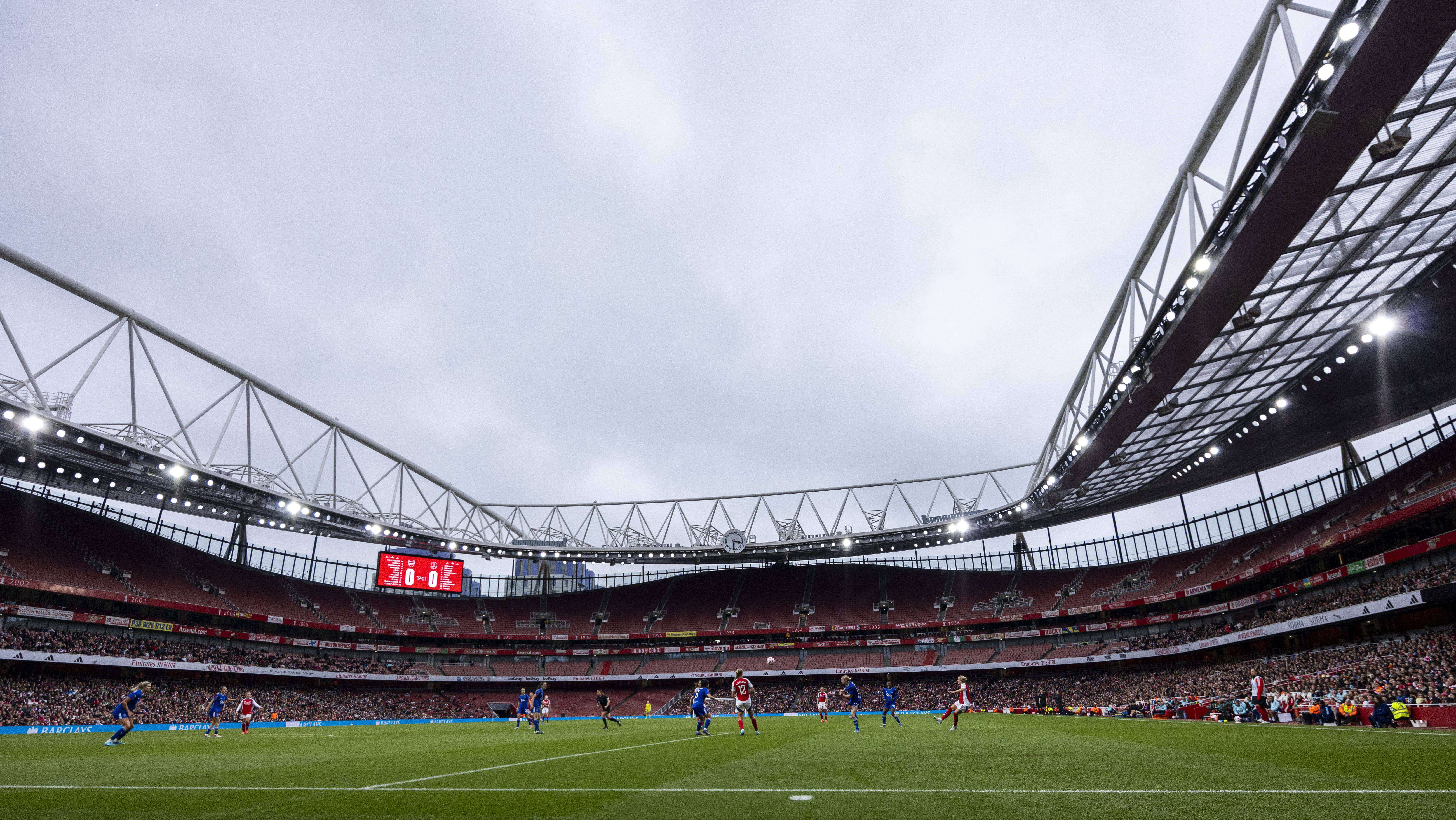  El Emirates Stadium durante el Arsenal Femenino vs Everton Femenino (Cordon Press)