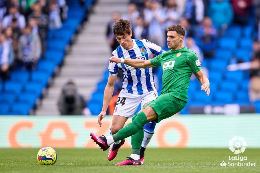 Robin Le Normand, en el Real Sociedad - Elche (Foto: LaLiga).