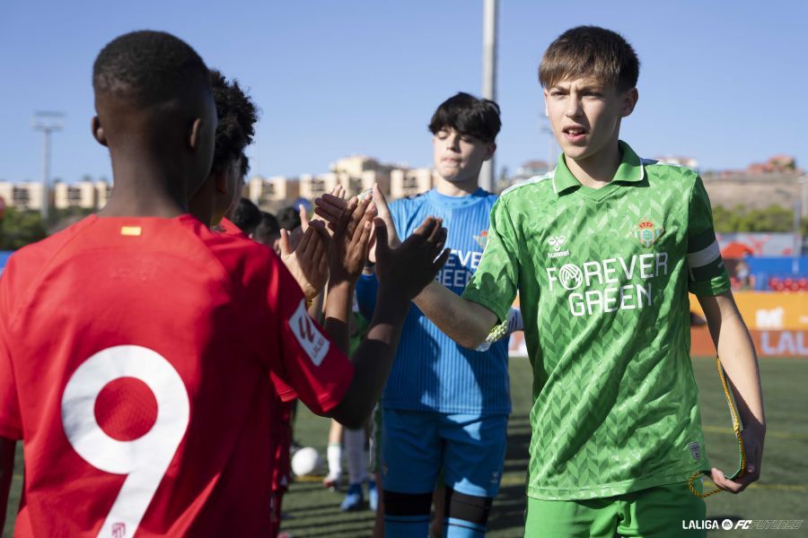 Imagen previa al Atleti-Betis.