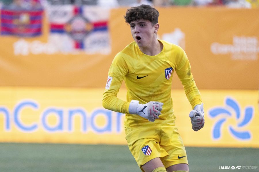 Joan, meta del Atlético de Madrid.