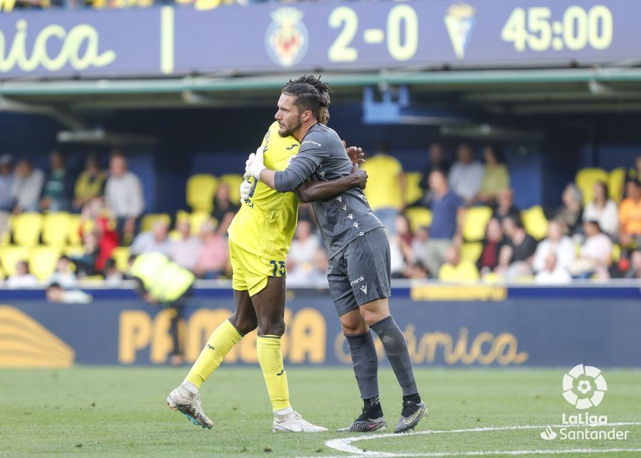 Ledesma ante el Villarreal en La Cerámica. (Foto: LaLiga).