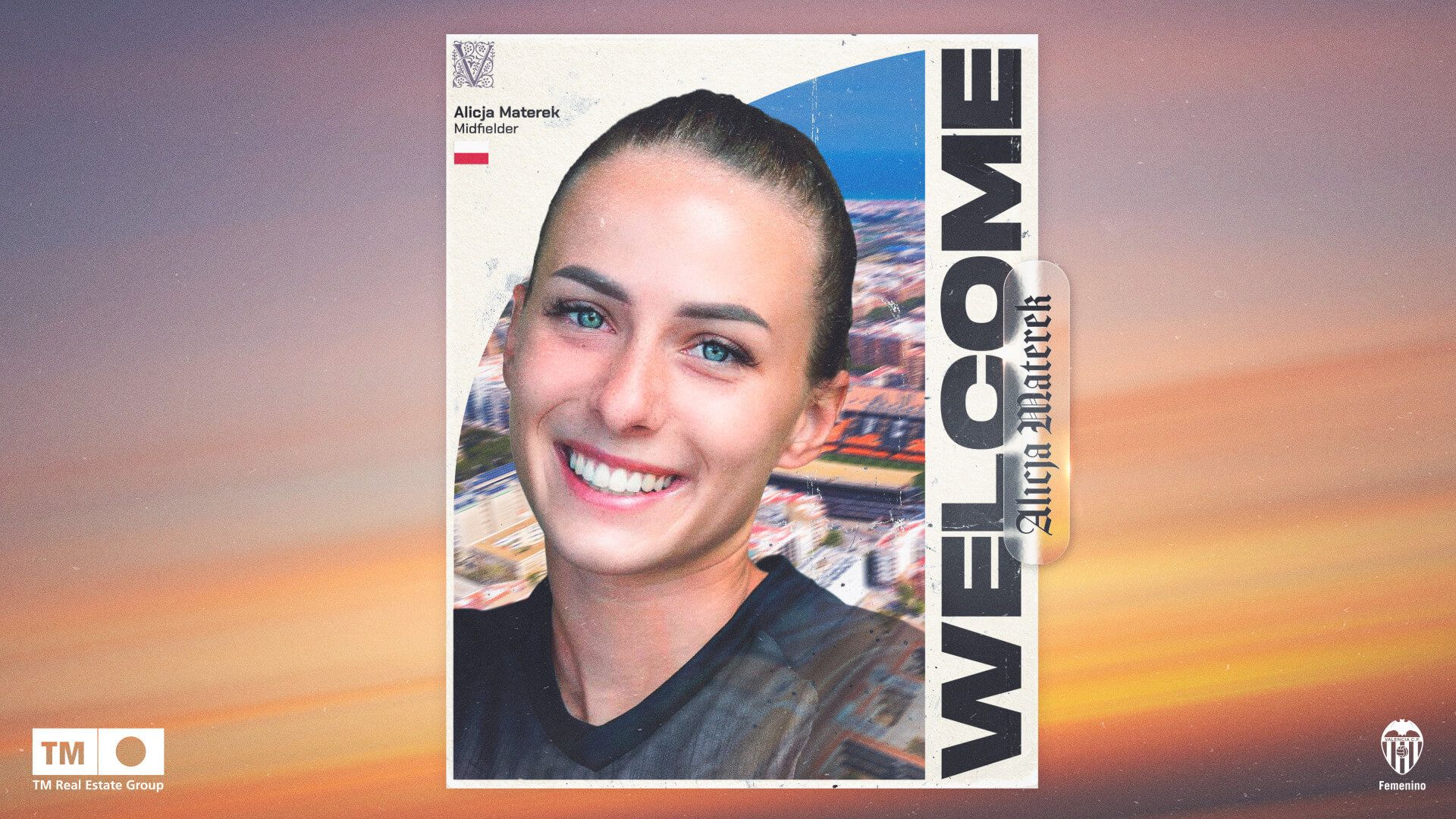  Alicja Materek, nueva jugadora de VCF Femenino.