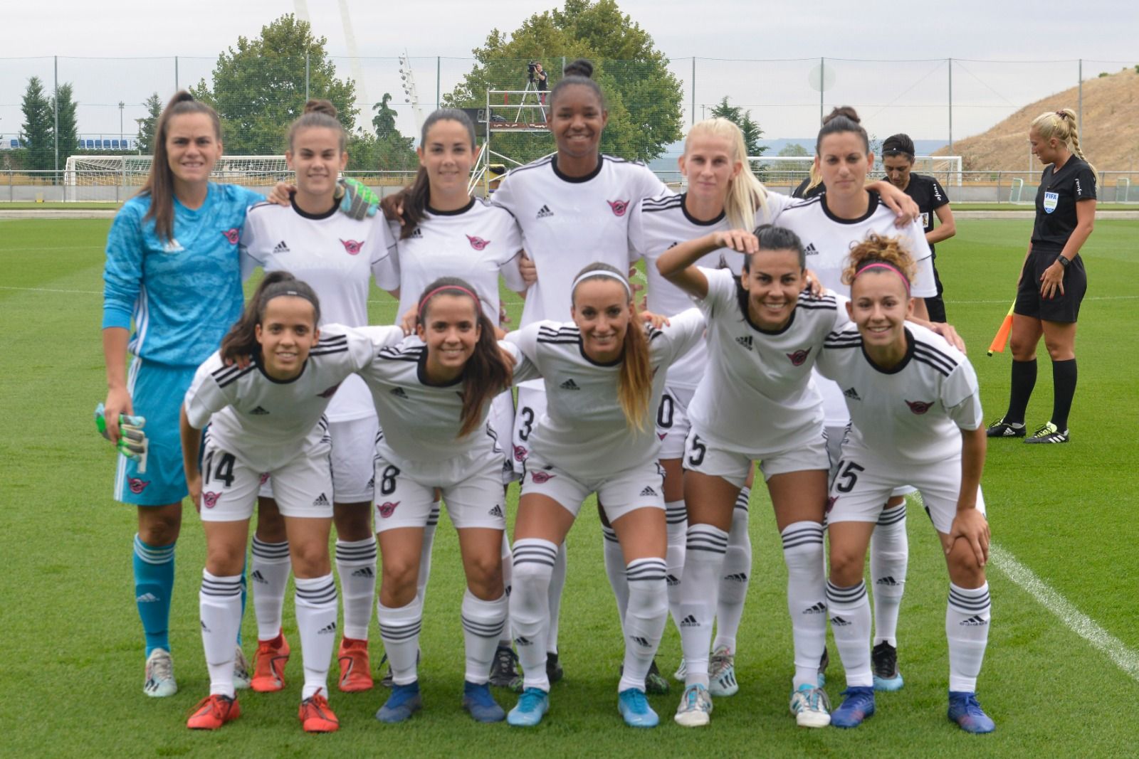  Alineación del Tacón ante el Sevilla.