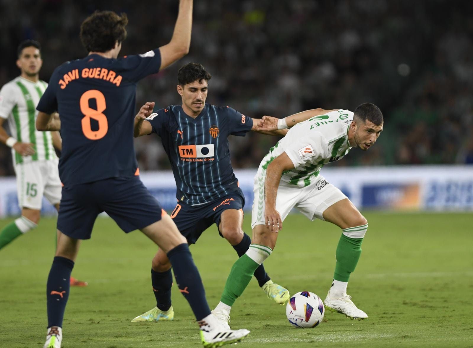  André Almeida, ante el Real Betis.