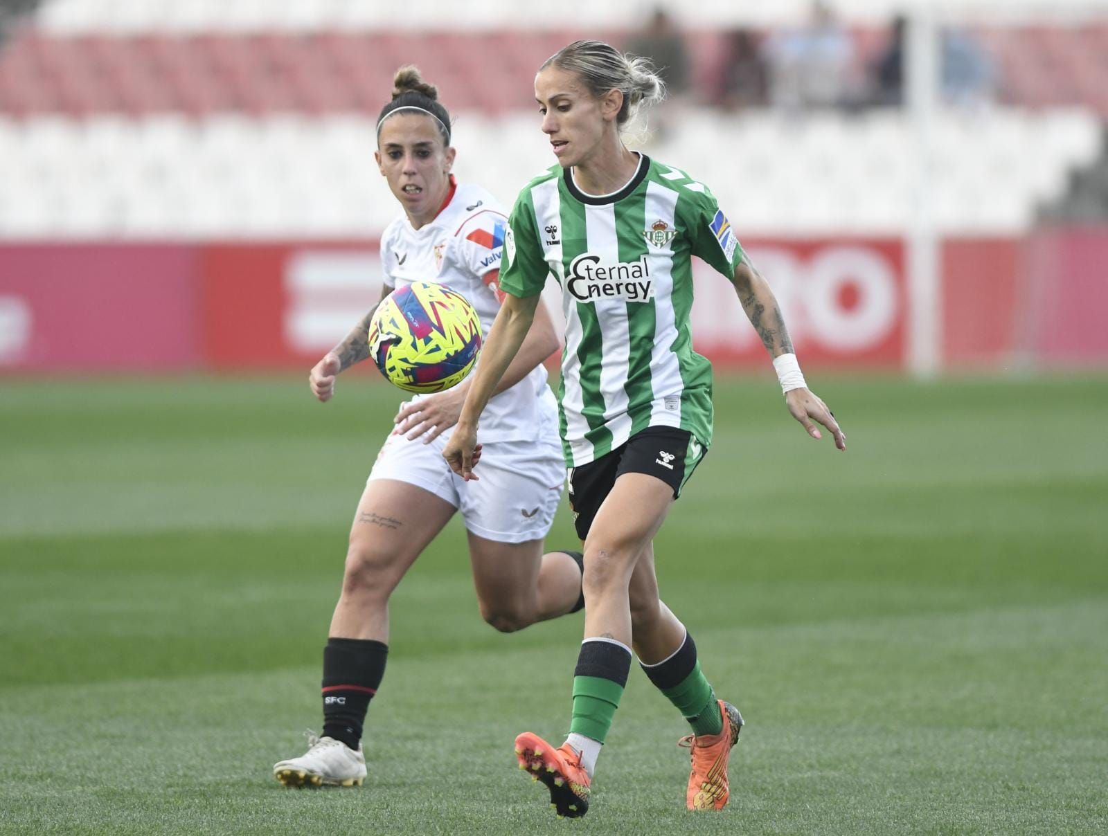  Ángela Sosa, en el Sevilla Femenino - Betis Féminas