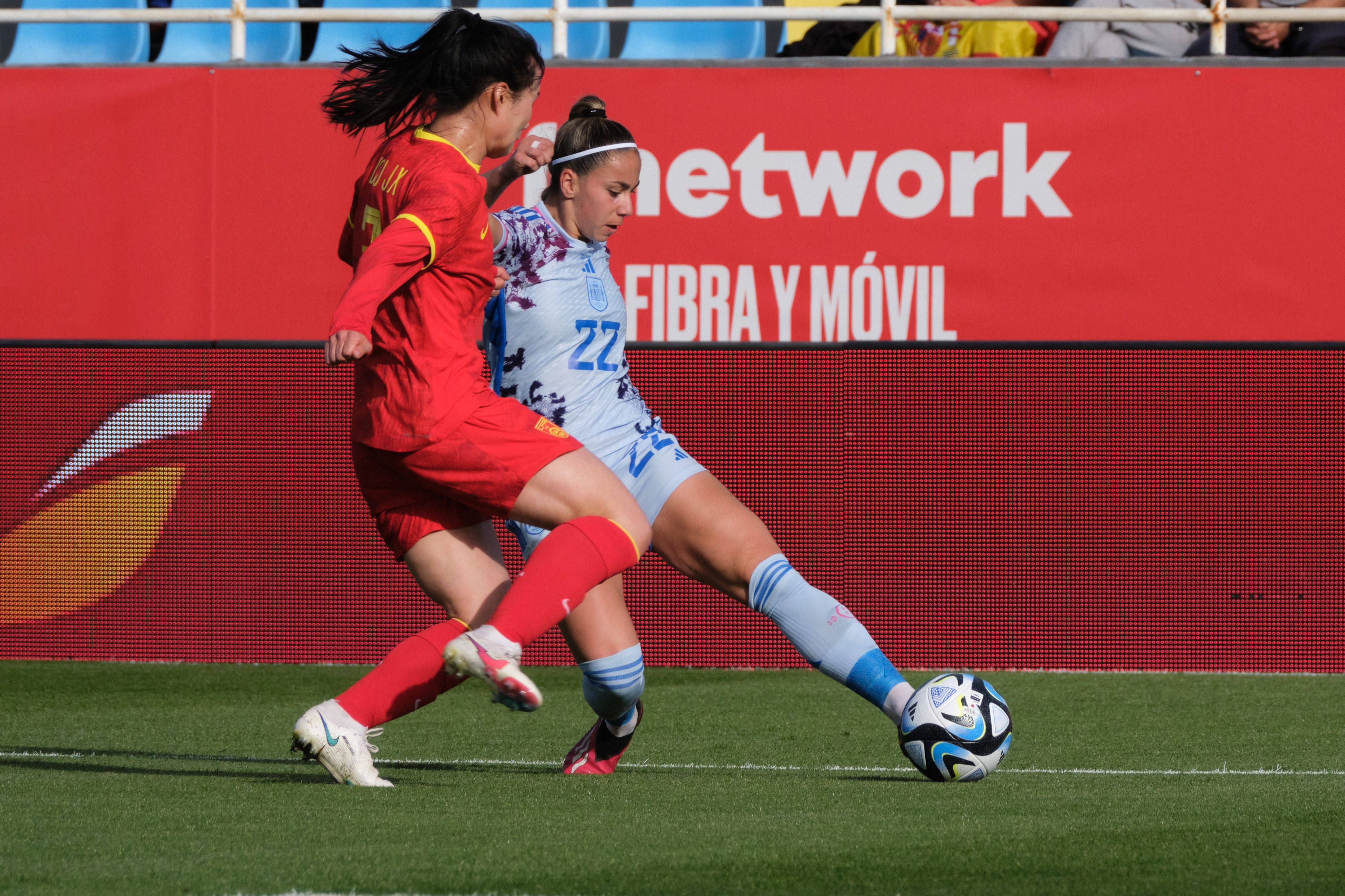 Athenea del Castillo, jugadora del Real Madrid femenino (Foto:Cordon Press).
