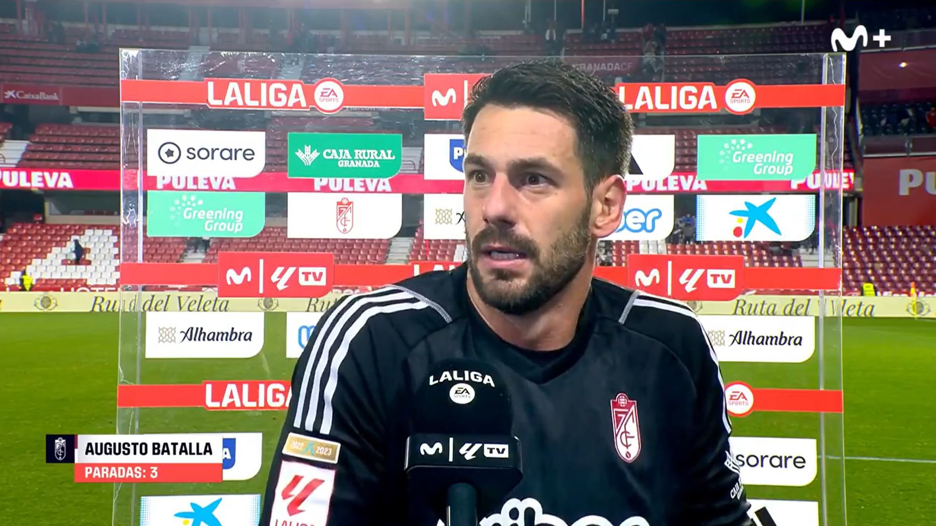 Augusto Batalla, tras el Granada-Atlético de Madrid.