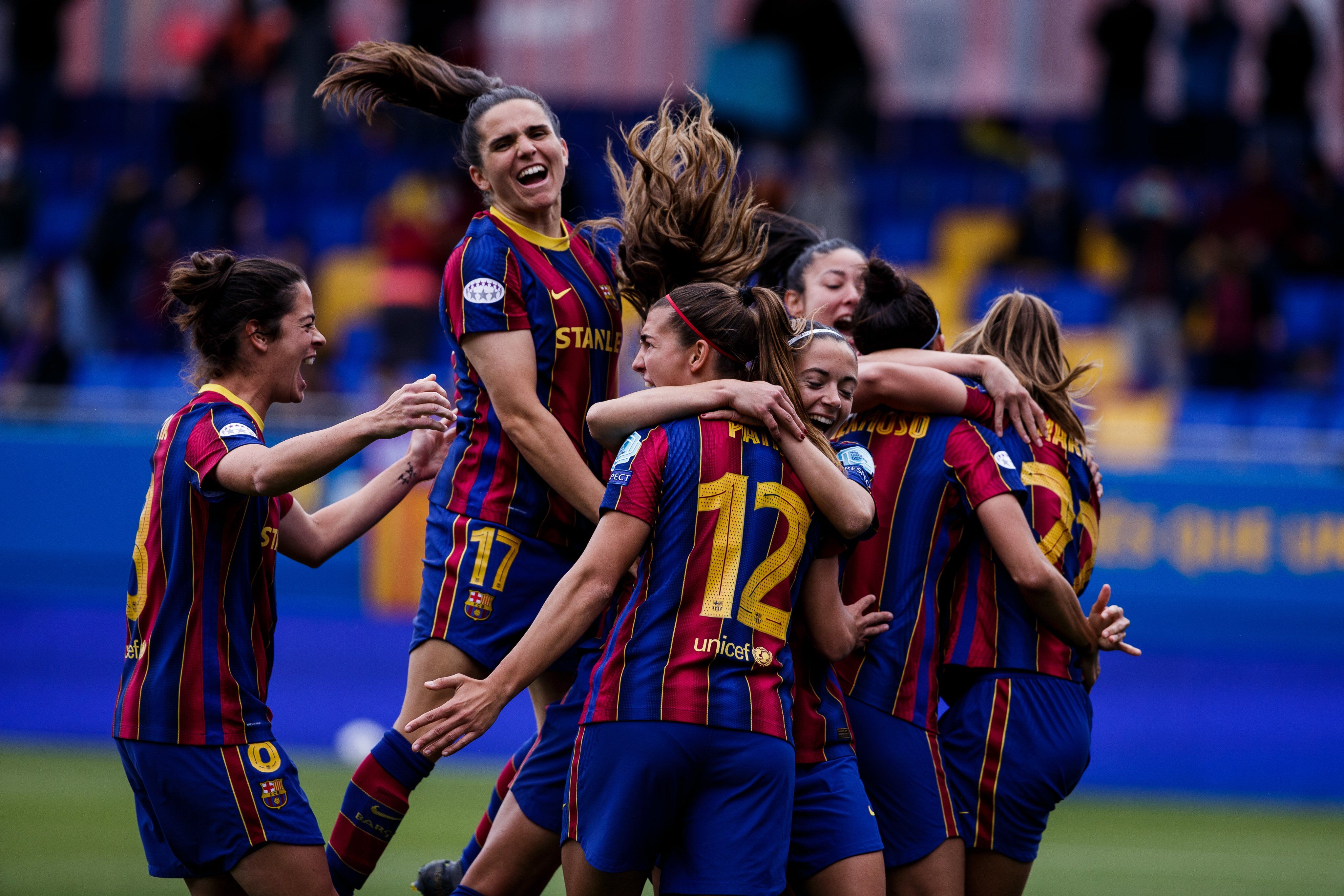  Barcelona Femenino campeón de Liga. Fuente: FCB Twitter